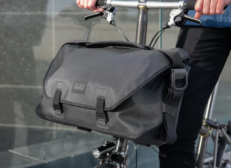 Brompton Metro Large Waterproof Bag Large in Black-5
